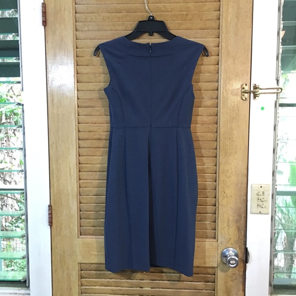 The Limited Blue/Grey Sheath Dress - Picture 2 of 4
